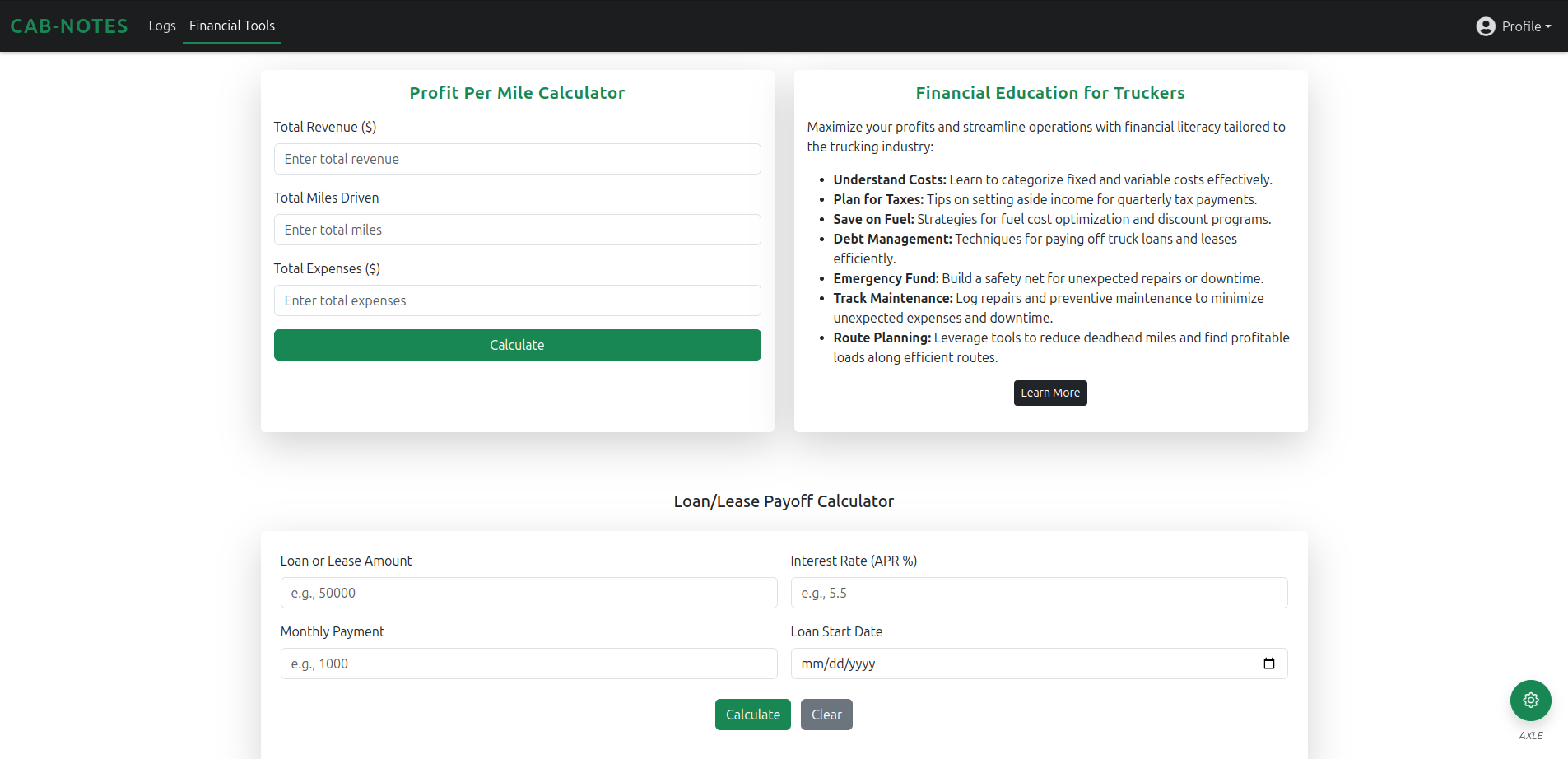 Load Management